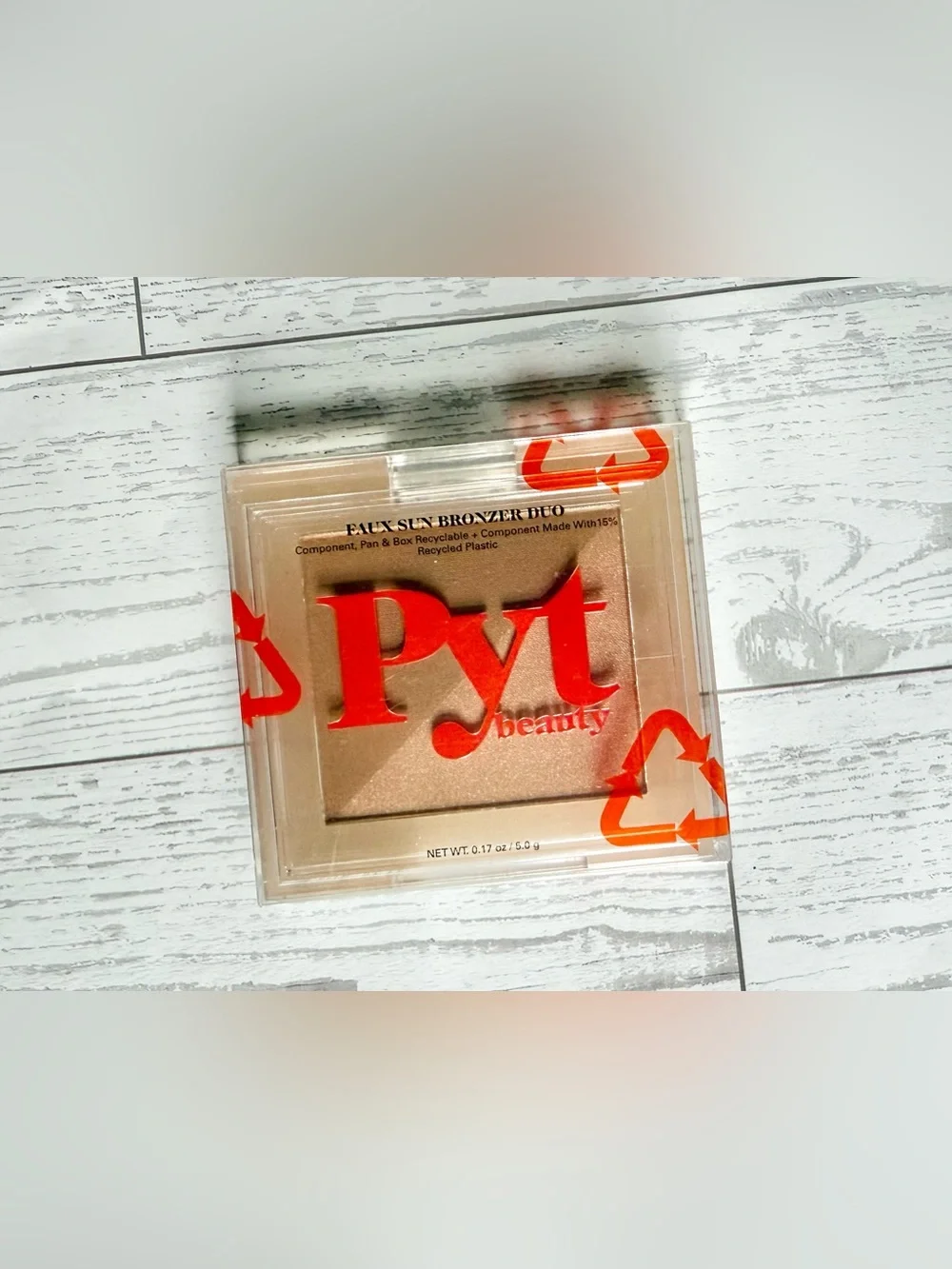 PYT Beauty Faux Sun Bronzer New and Sealed NET WT. 0.17 oz / 5.0 g